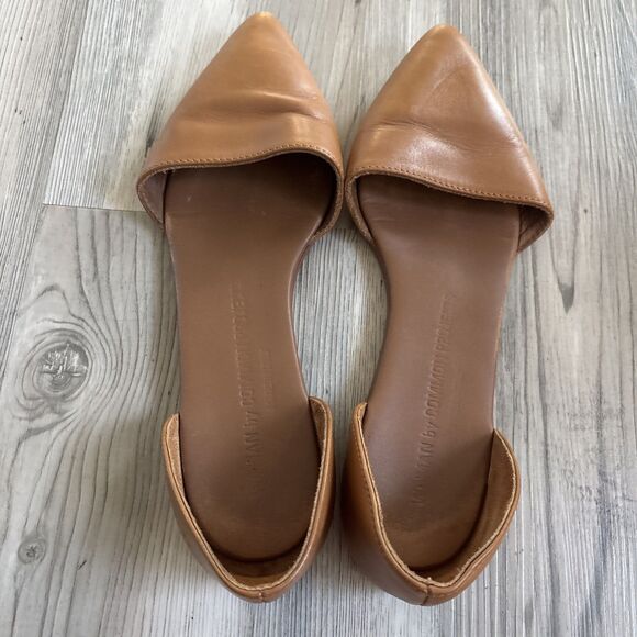 Common Projects Tan Leather Flats - Picture 8 of 8